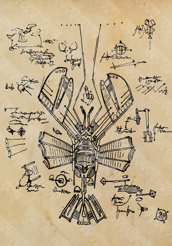 "Da Vinci's Flying Lobster"