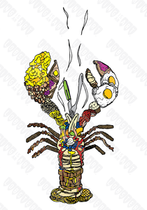 "Lobster Breakfast" Prints