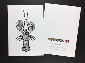 "Clamster" Note Cards