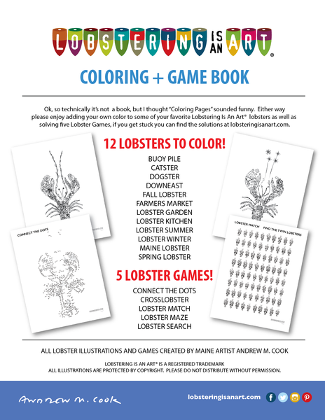 Coloring + Game Book