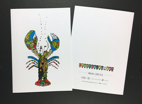 "Maine Lobster" Cards