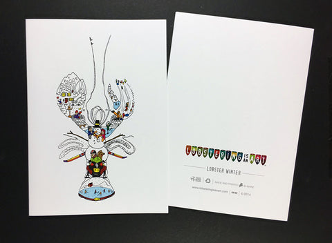 "Lobster Winter" Cards